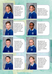Year 6 sample yearbook page y6-p3