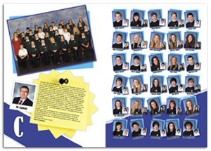 Sample year book spreads 05