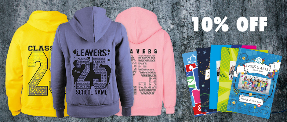 School leavers hoodies