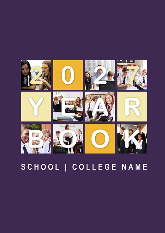 2027 New Idea school yearbook template