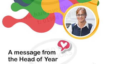 Bright and Breezy yearbook template