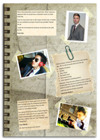 Sample year book page 25